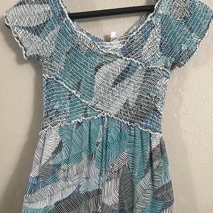 Turquoise Romper